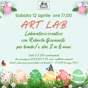 Sabato 12 aprile ore 17,00 – ART LAB Laboratorio creativo pasquale con Roberta Giovanelli